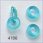 glass rings, 9 mm Czech, lt aqua blue;  Robin Atkins favorite for beadwork.