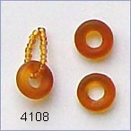 glass rings, 9 mm Czech, matte black;  Robin Atkins favorite for beadwork.